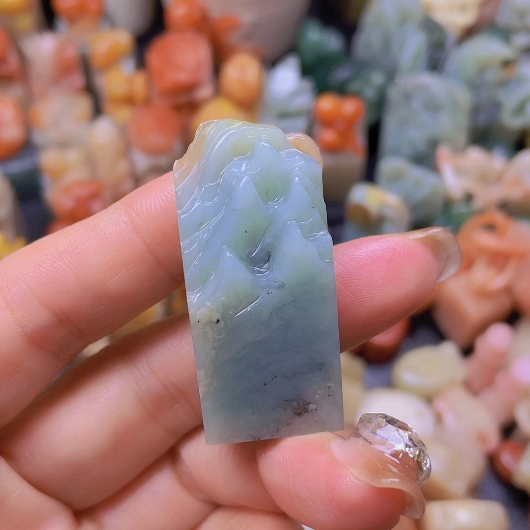 青田石印石纯手工