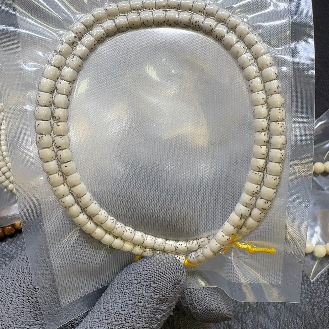 手串星月菩提6*5原生态大留白直切
