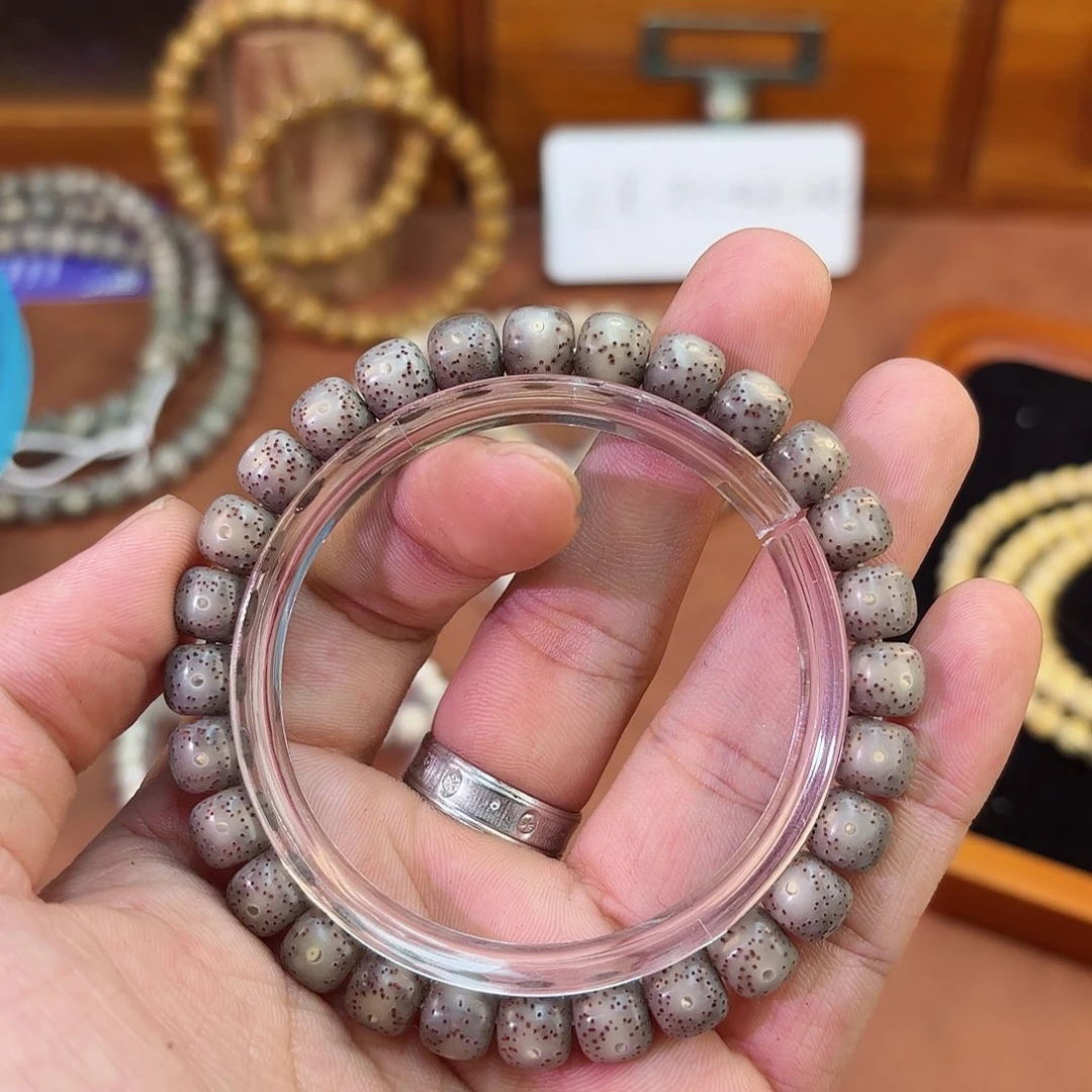 星月菩提手串8✖️7黑冰