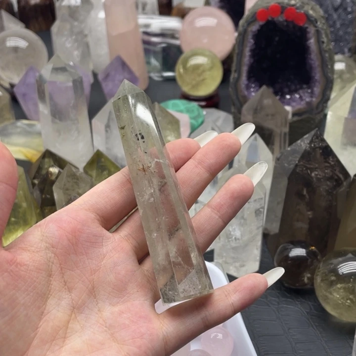 鸡***^水晶珠宝半成品未镶嵌天然水晶14