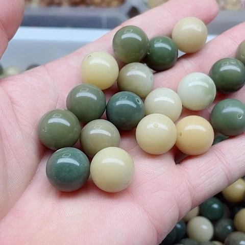 吊坠白玉菩提15精品多宝圆30颗