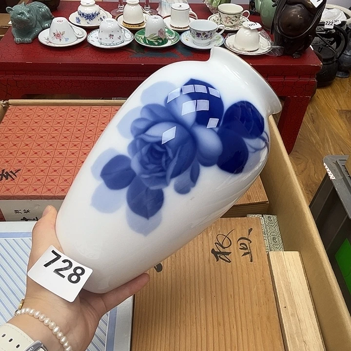 瓷片呀工艺品摆件瓷器摆件正能量