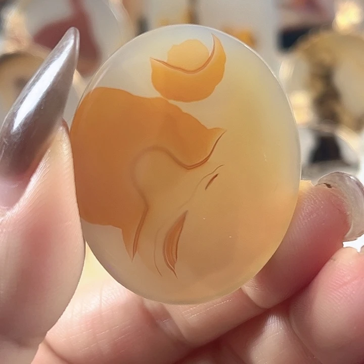 玛瑙/玉髓合金颈饰