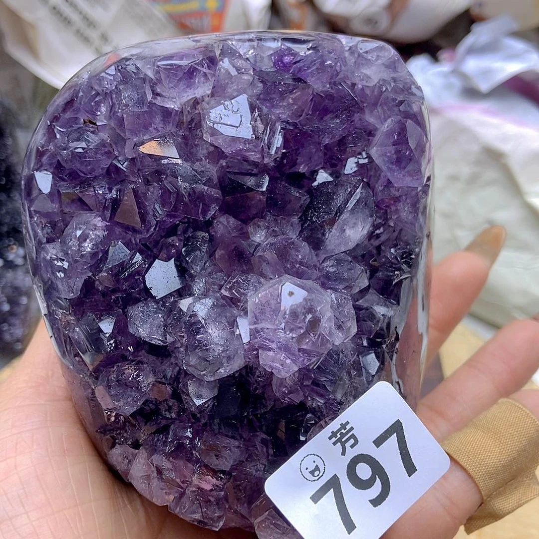 紫晶大型摆件（非配饰）未镶嵌