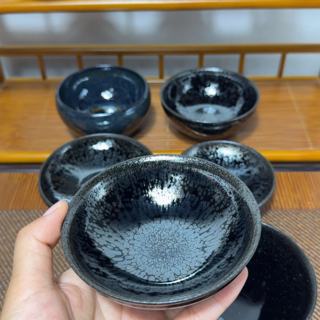 茶盏建盏手工制作主人杯茶杯