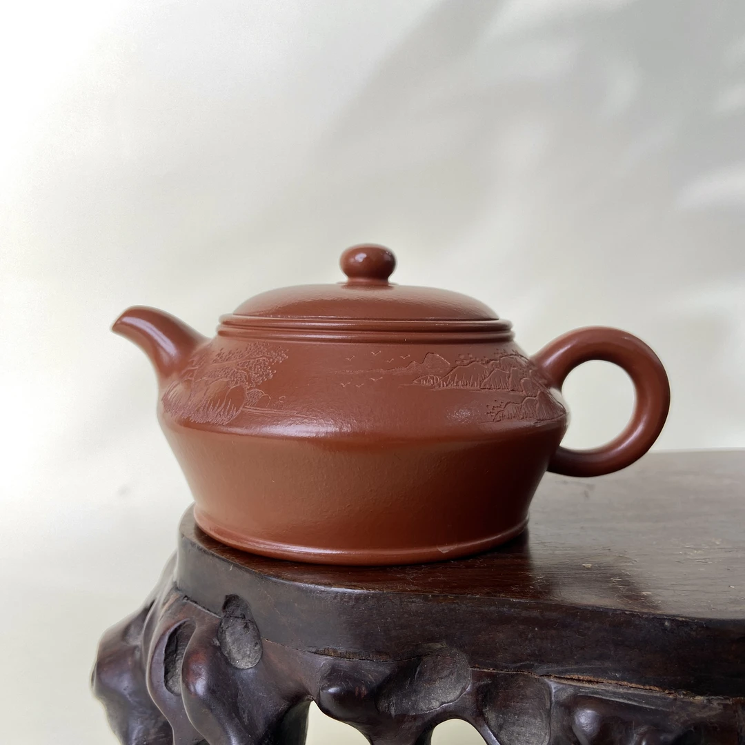 宜兴手工紫砂陶 （实力派1）茶壶GS4153-12