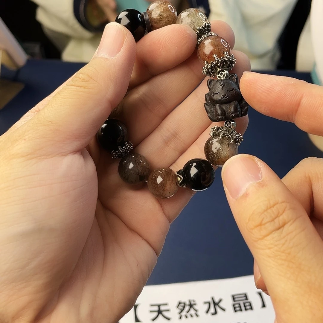 银S925镶嵌水晶手链