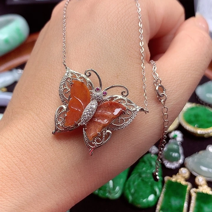 颈饰未镶嵌翡翠翡翠