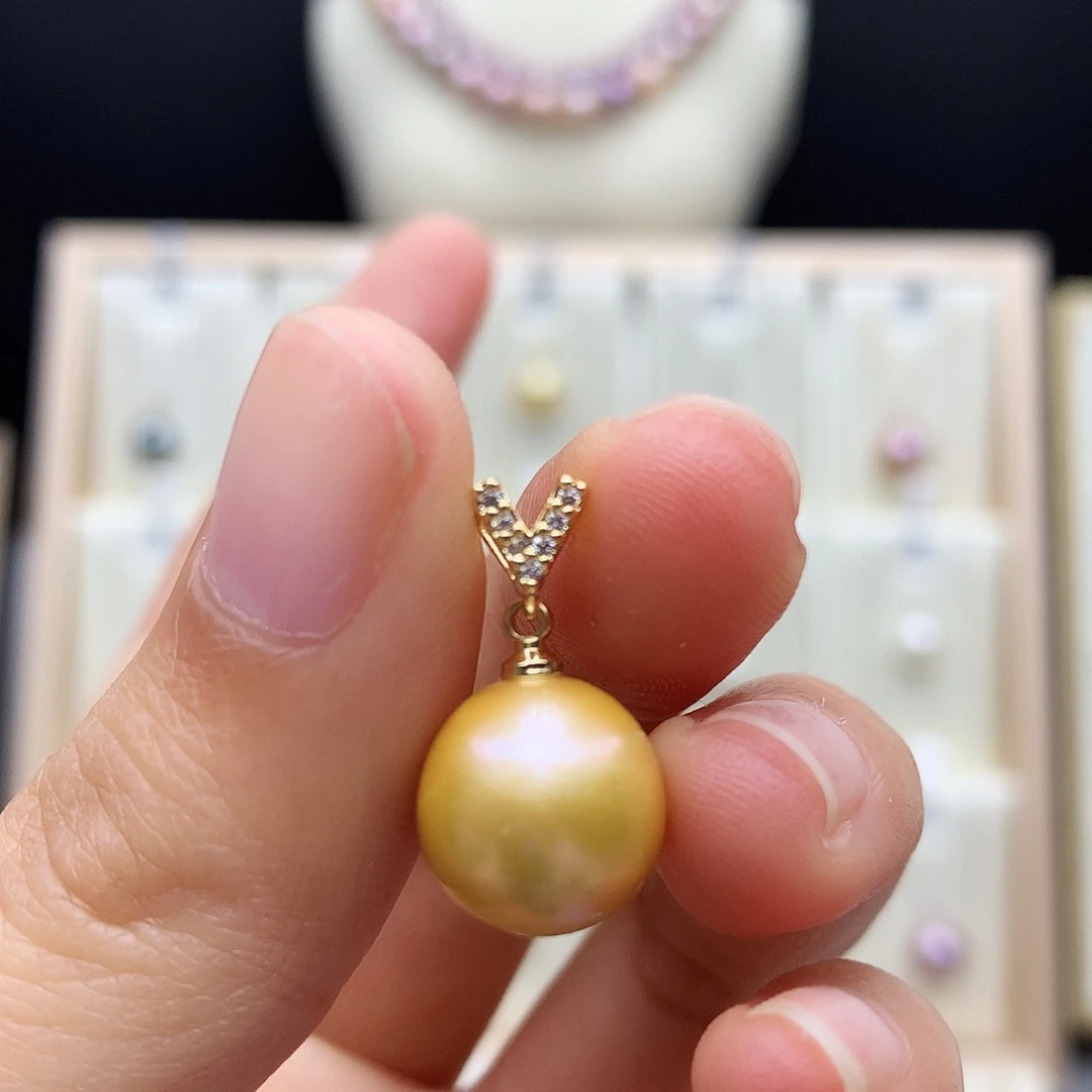 颈饰淡水珍珠合金