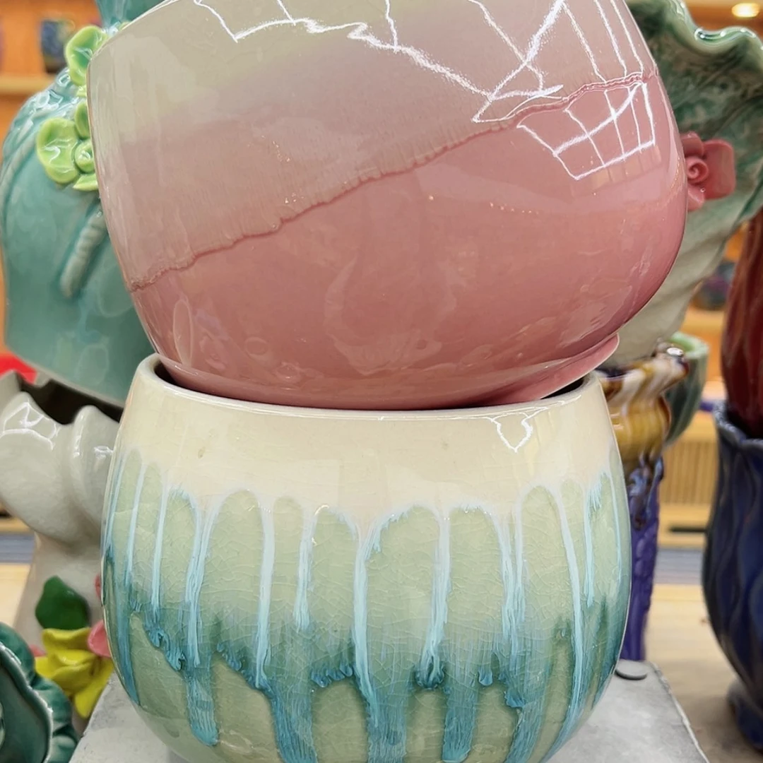 【闪购商品】陶瓷花盆