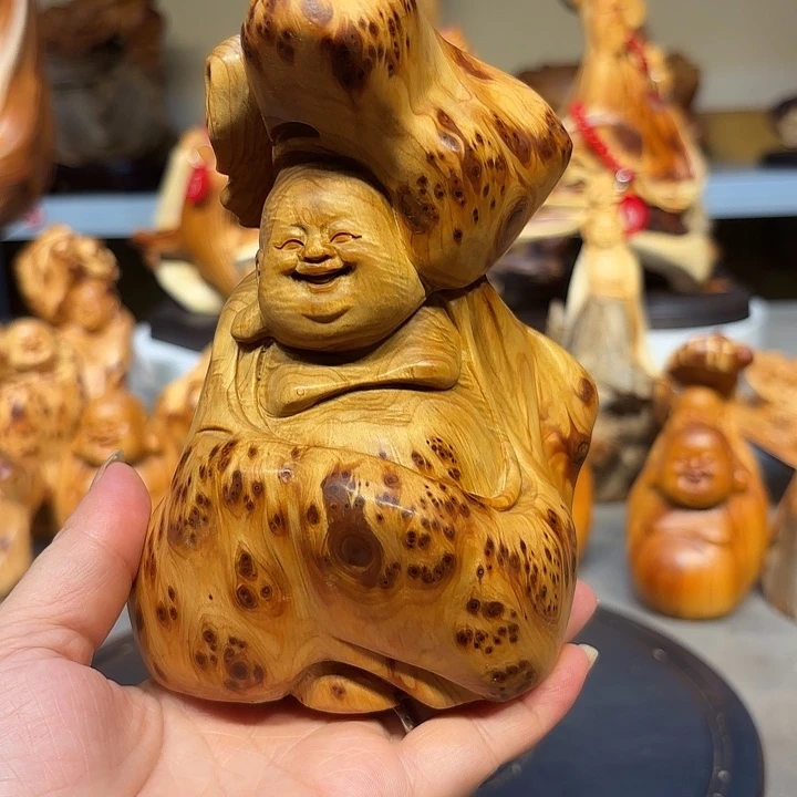 柏木太行崖柏弥勒佛瘤疤