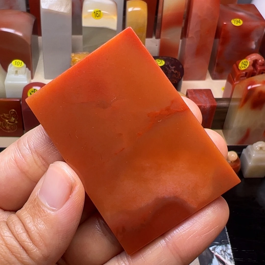 寿山石印石老挝手牌3.8/5.7/0.5