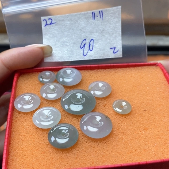 a***咒定制翡翠未镶嵌不退