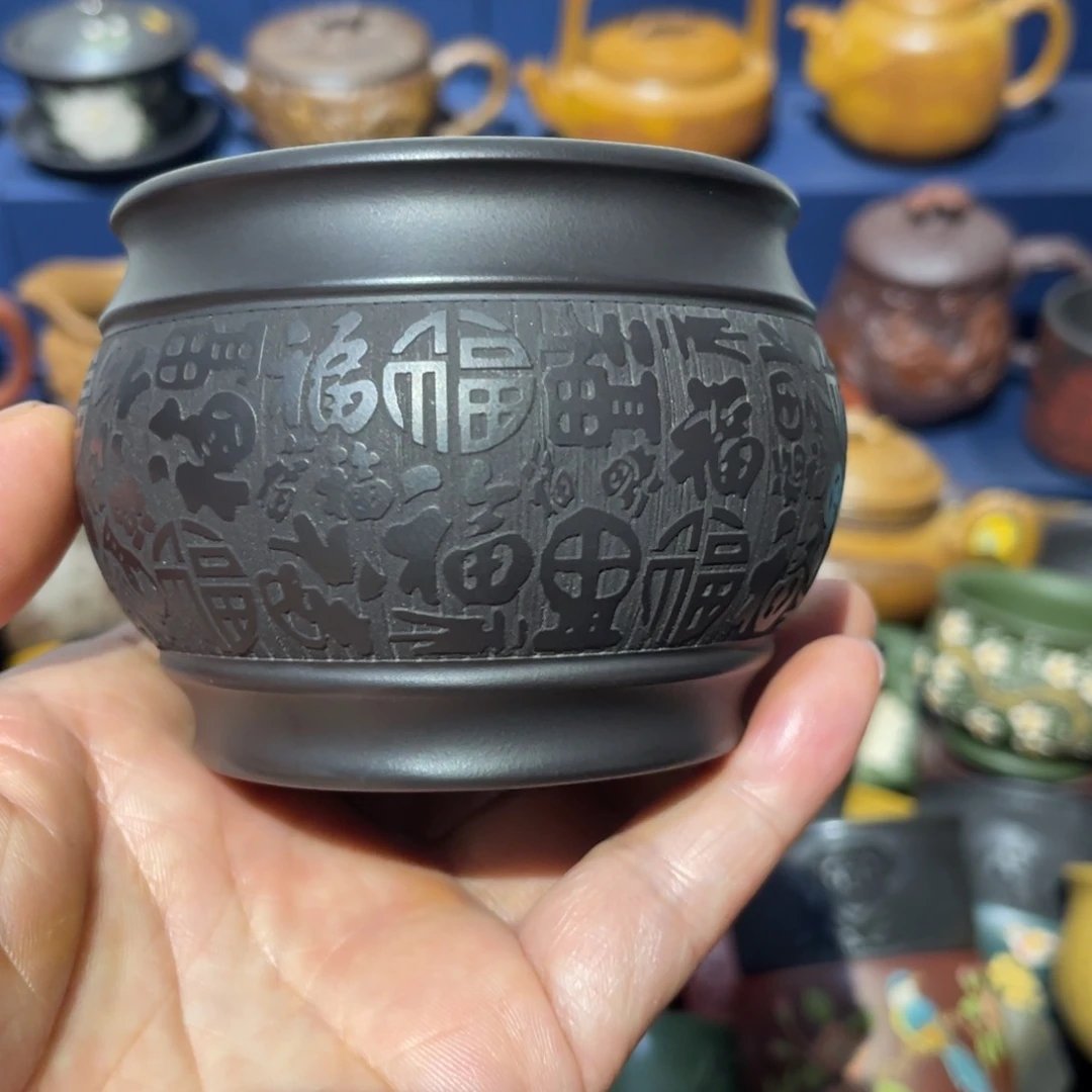 原矿紫砂手工茶器