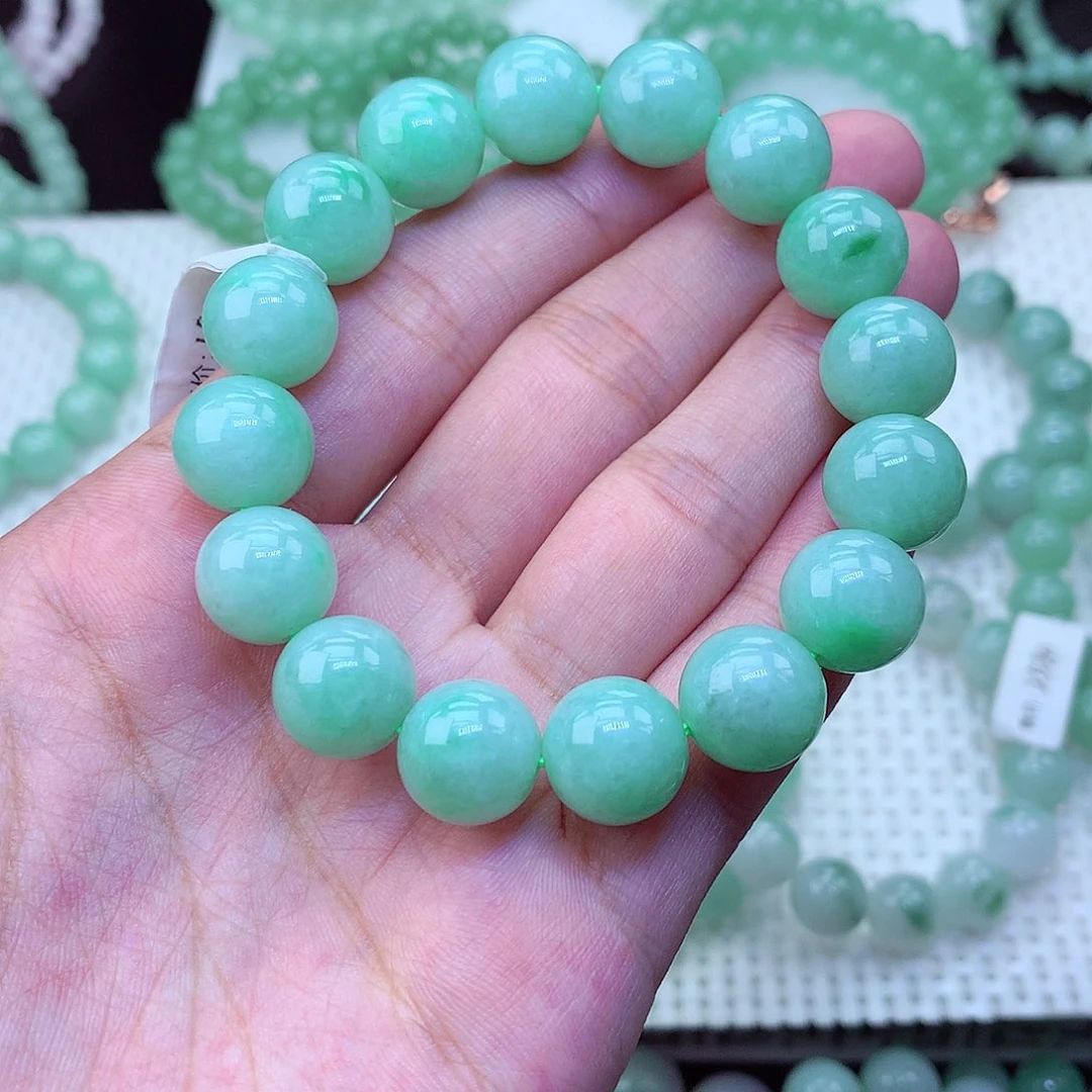 翡翠未镶嵌毛衣链