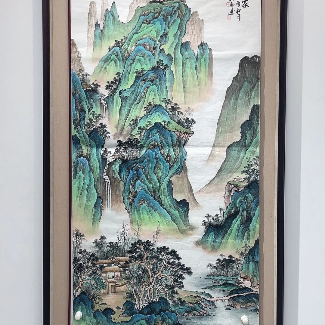 国画凌行志老师手绘国画精品
