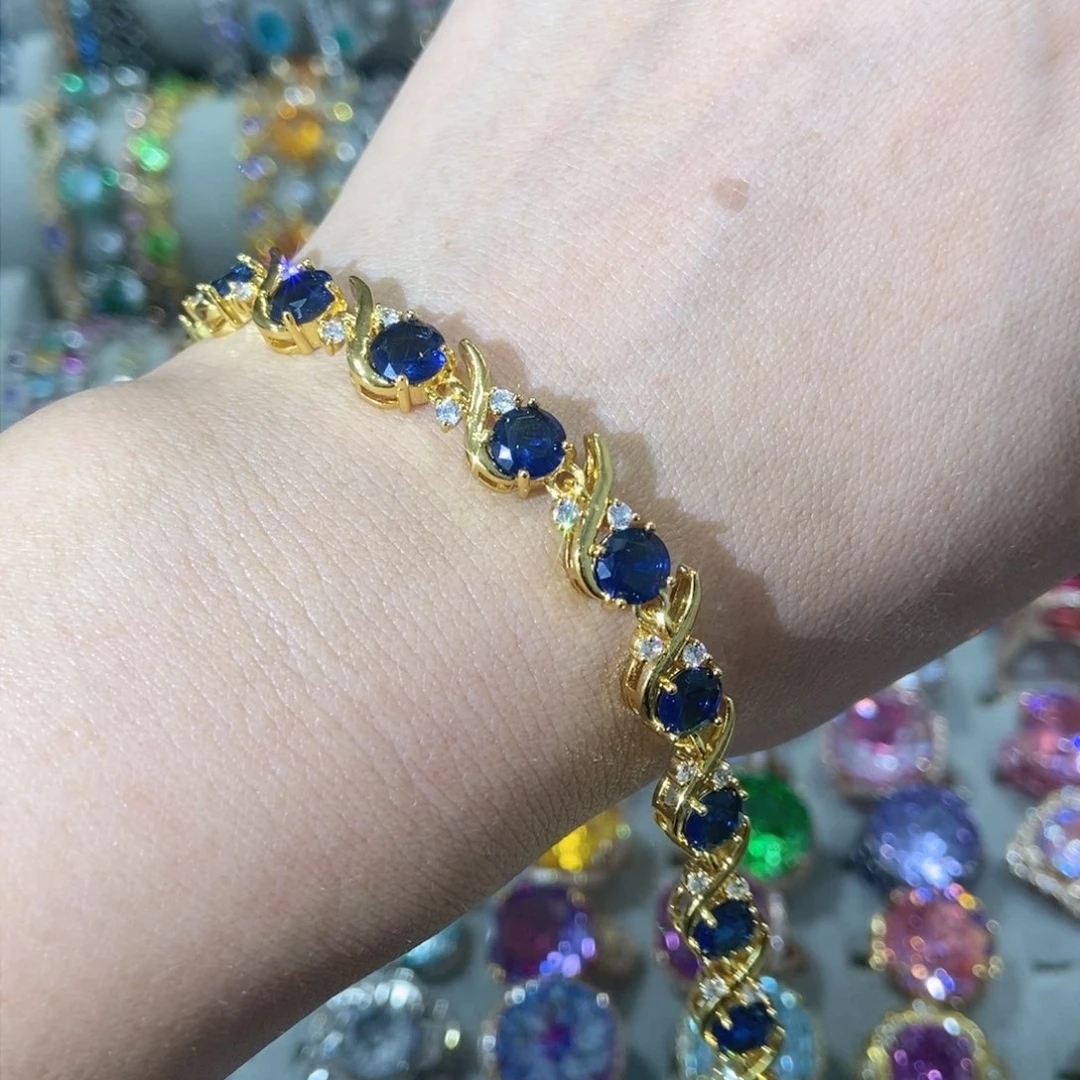 6锆石（处理）手链