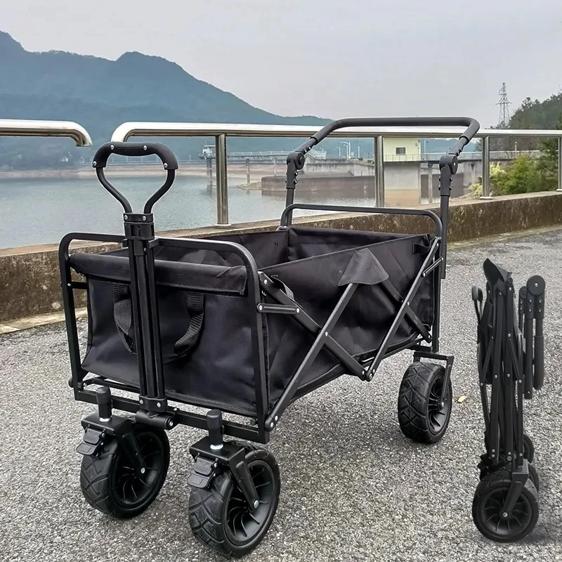 网红推车推车露营户外可折叠手推车车营地野餐小拉车摆摊车