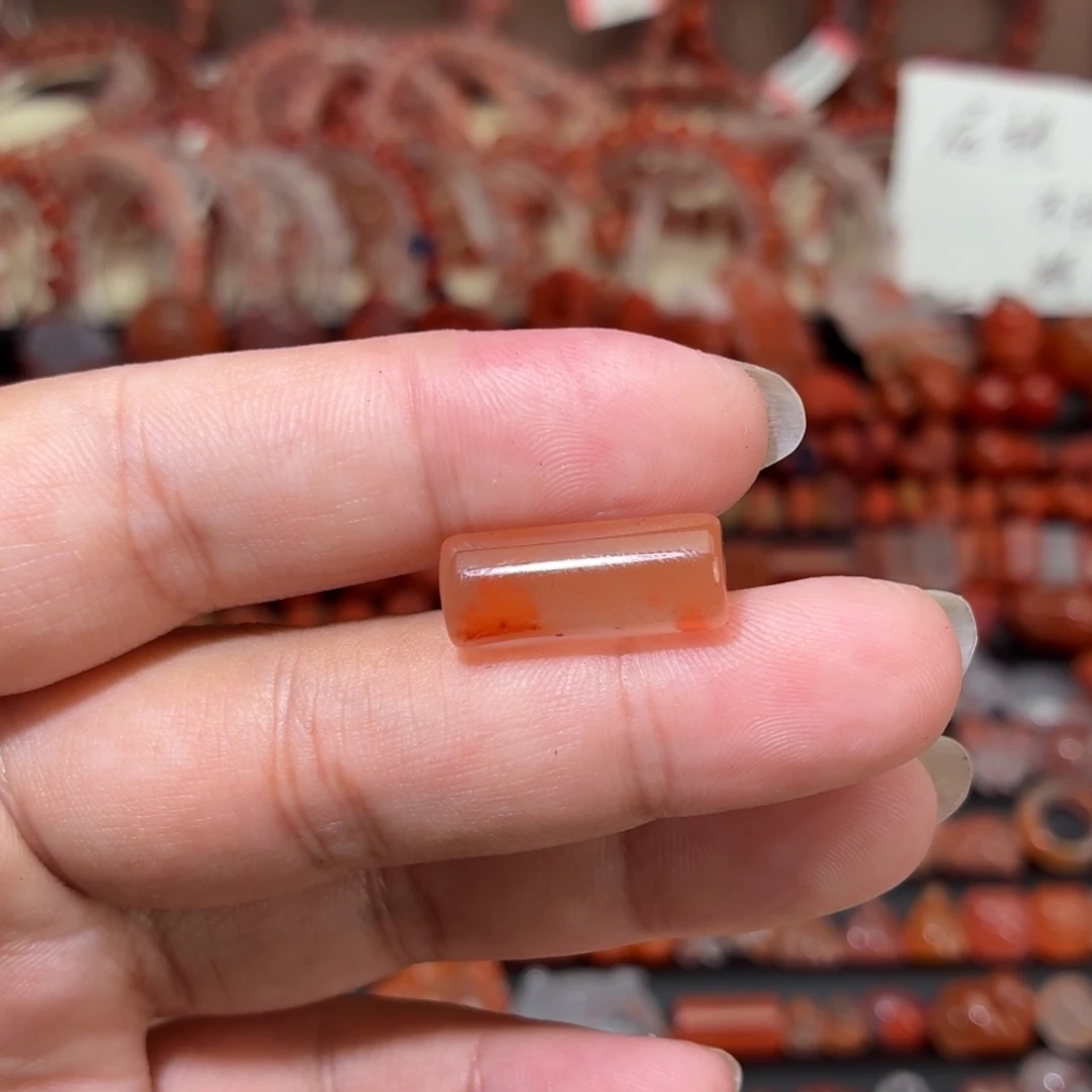 南红玛瑙未镶嵌颈饰7咪➕路路通