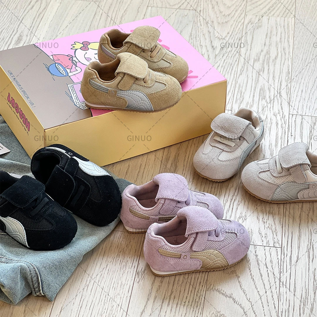 男女宝软底婴幼儿学步鞋小童鞋春秋1一3岁婴儿板鞋70739