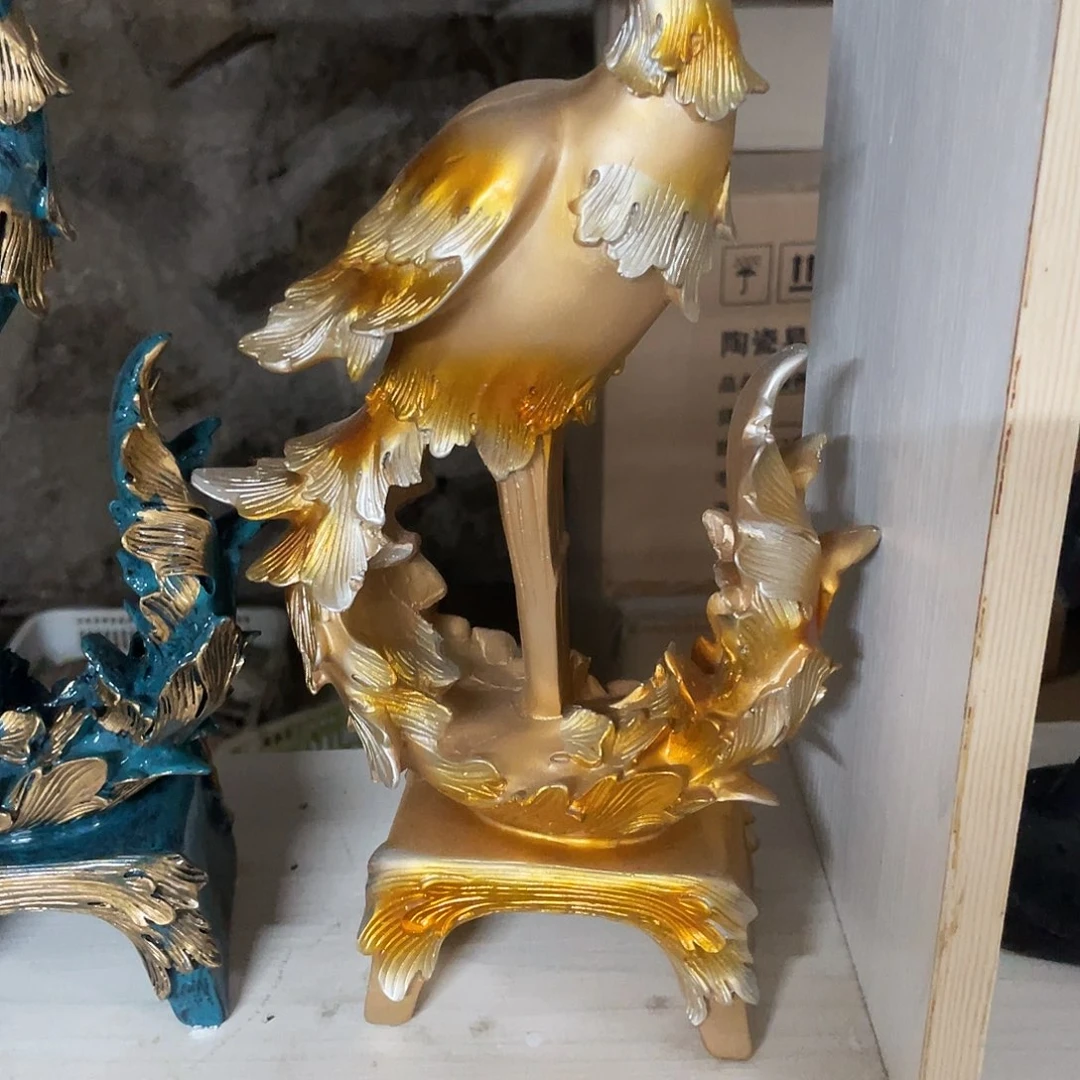 树脂金色凤凰11111