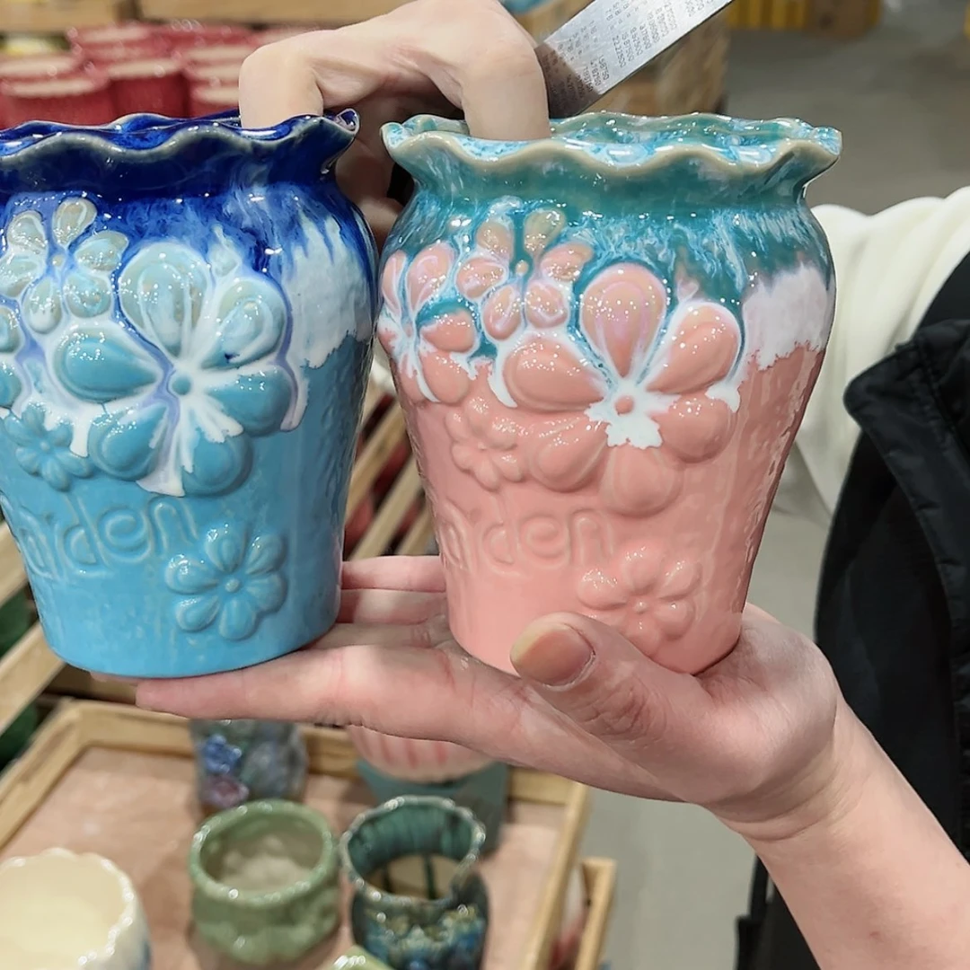 【闪购商品】陶瓷福利品凑满10元发货陶瓷花盆