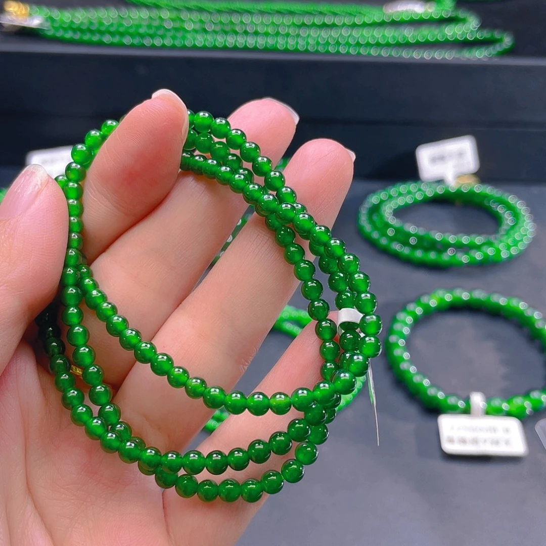 翡翠未镶嵌颈饰