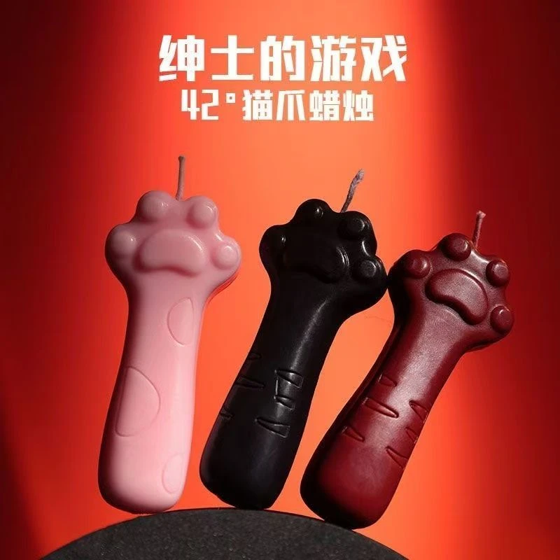 德国品质低温蜡烛香薰40度猫爪不伤皮肤情侣手工生日ins防烫道具d