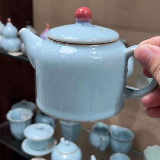 瓷片陶瓷茶具汝瓷茶具