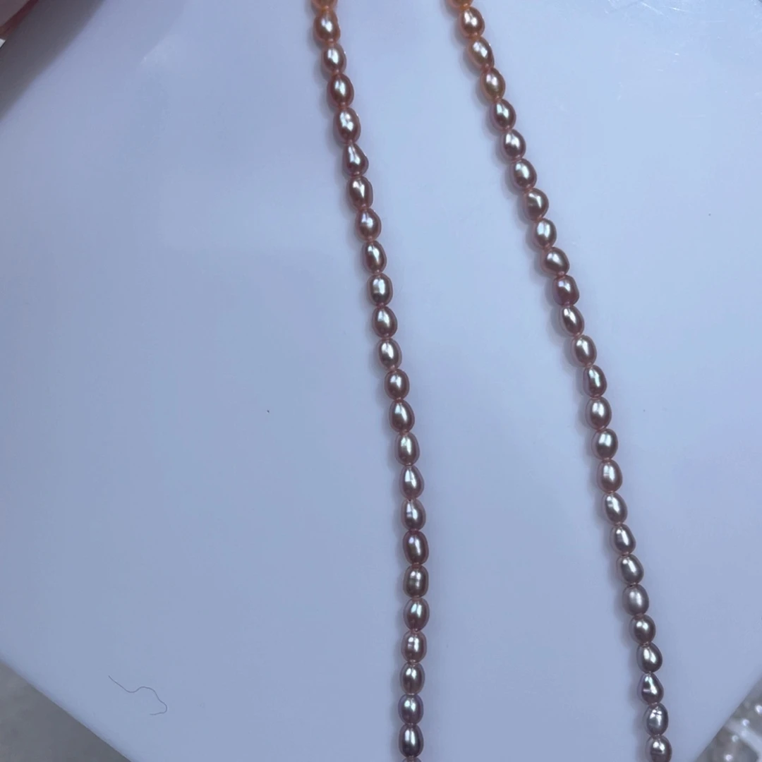 银S925镶嵌天然珍珠淡水珍珠