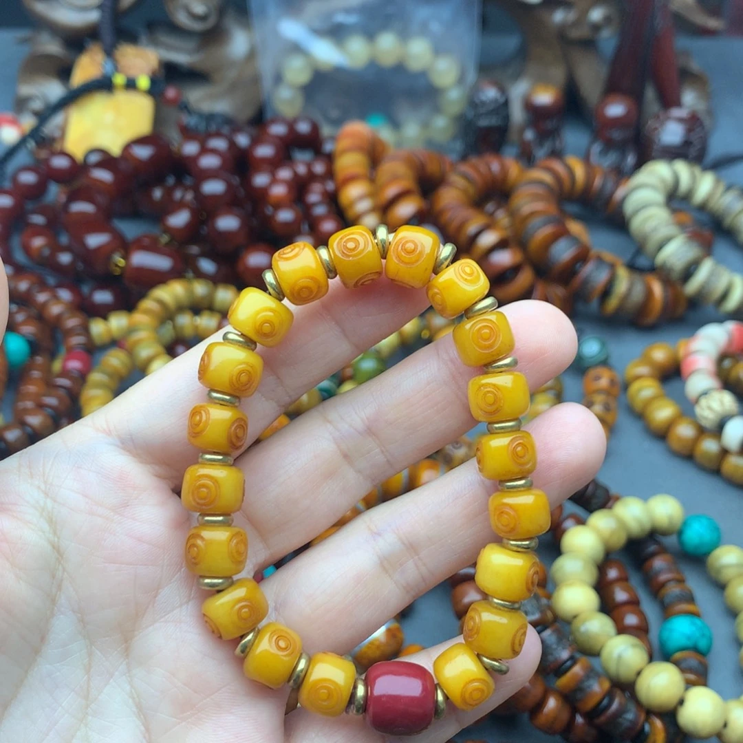 牛骨手串/手链牦牛骨手串