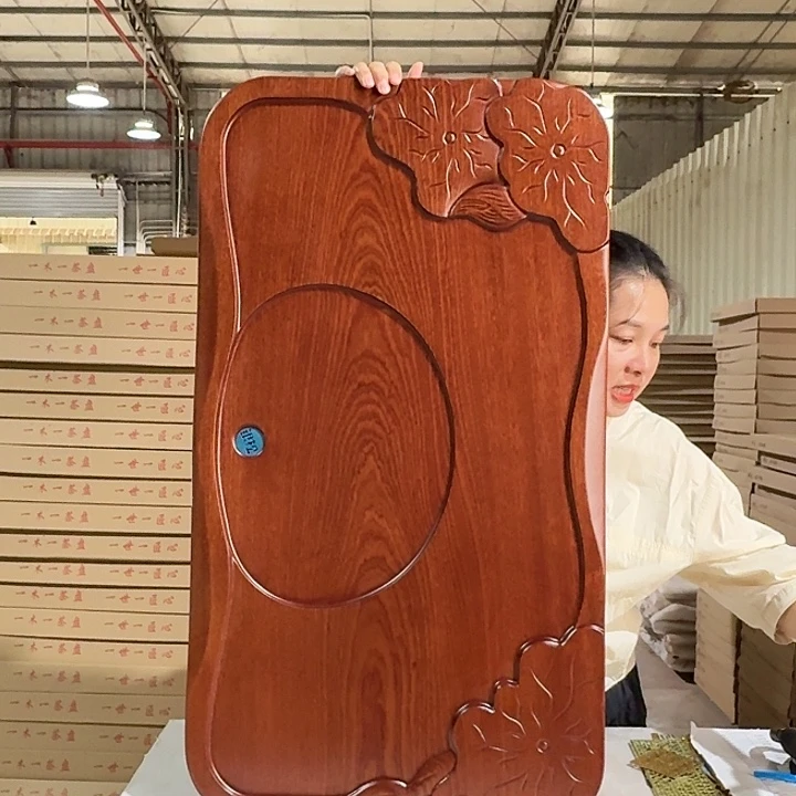 花梨木茶盘90*50尺寸