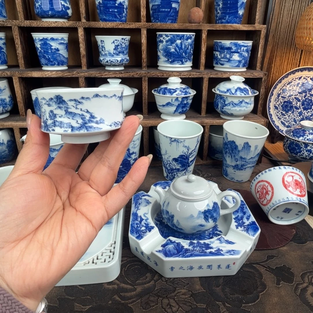 瓷片一笔一墨 叩玉山房