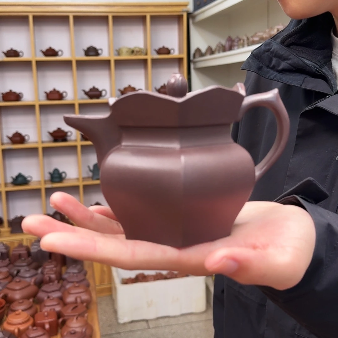 茶壶紫砂僧帽450cc