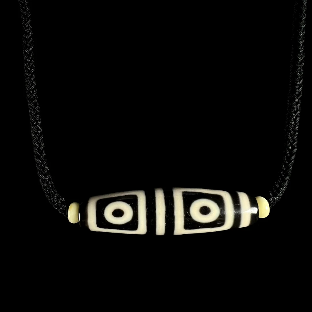 【赤华原创 】 头货精选 SSSSSSS级 40尺 黑白 玛瑙项链 多样性发货