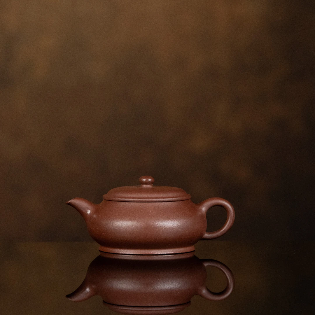【利贞｜明炉】原矿紫泥约130cc手工制宜兴紫砂壶茶具JST