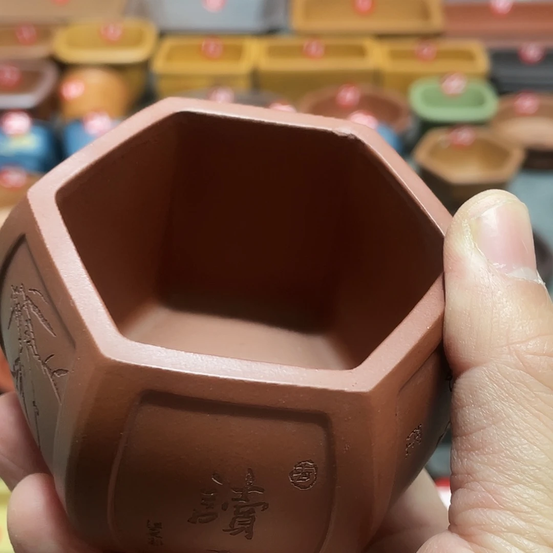 紫砂小盆6*5微瑕cmmmm