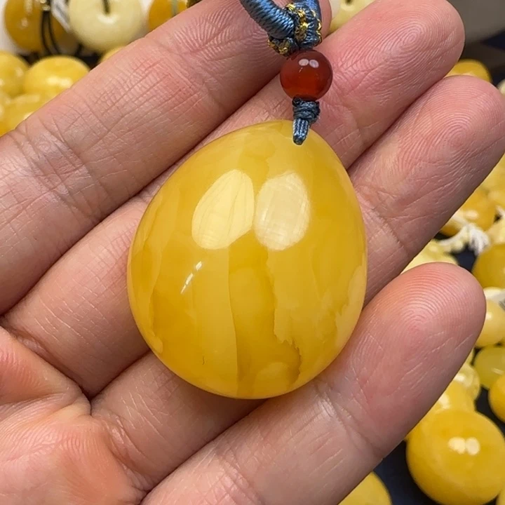 蜜蜡未镶嵌颈饰天然蜜蜡