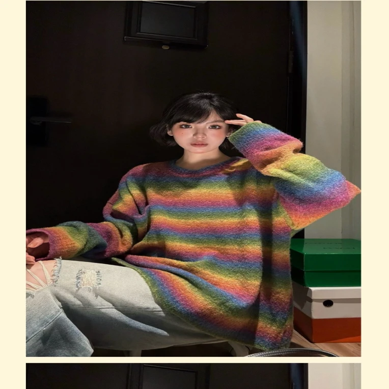 南油特价小众宽松毛衣