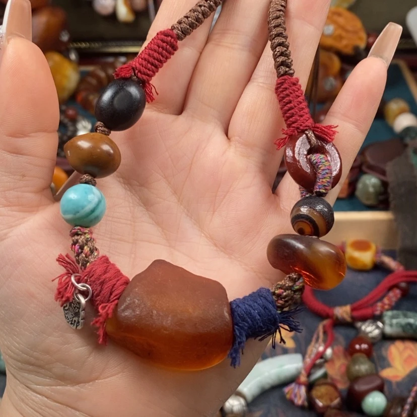 【闪购商品】蜜蜡颈饰未镶嵌项链