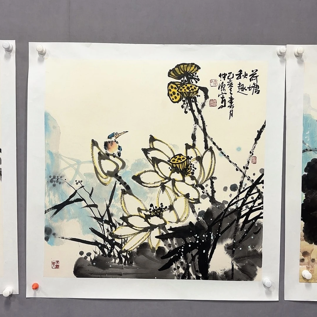 国画国画纯手绘作品请放心去藏
