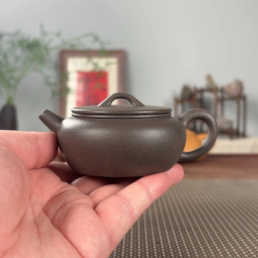 紫砂茶壶黄龙山原矿紫砂壶