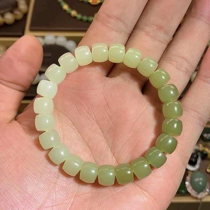 【闪购商品】未镶嵌手串和田玉（黄玉）