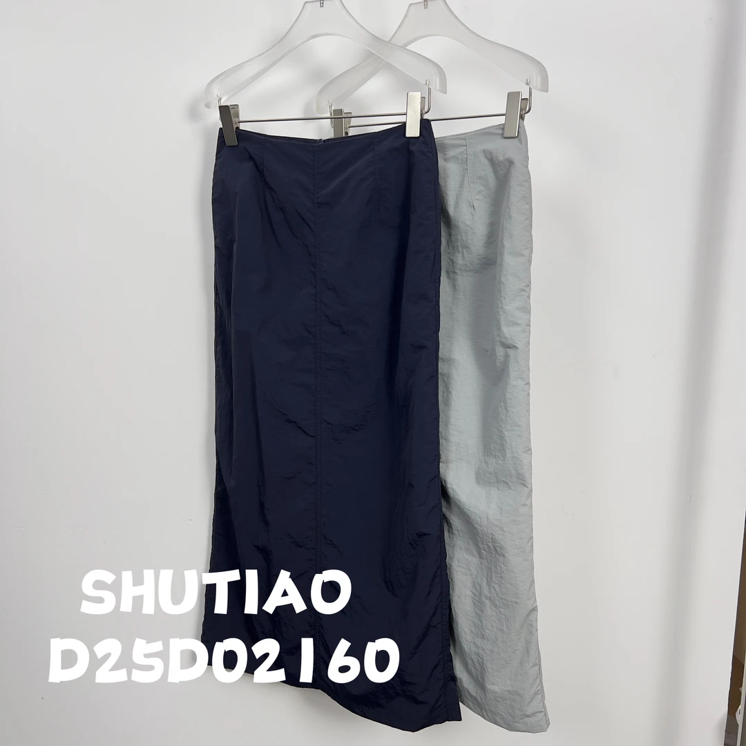 【SHUTIAO】2025春夏：新款小众设计款裙子D25D02160