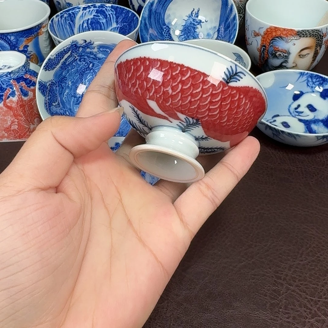 川***寨现代景德镇陶瓷杯