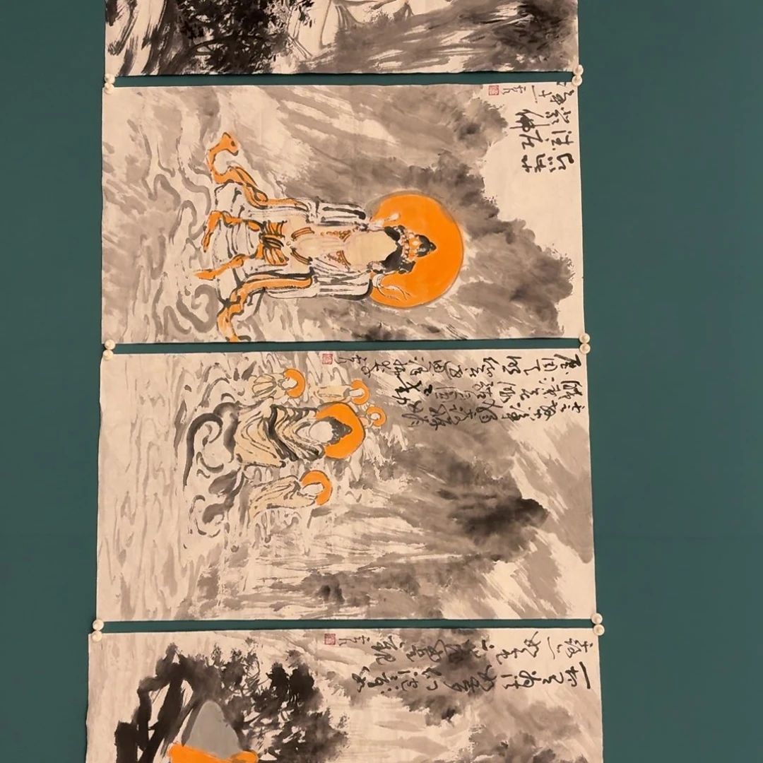 国画雷公老师作品画作