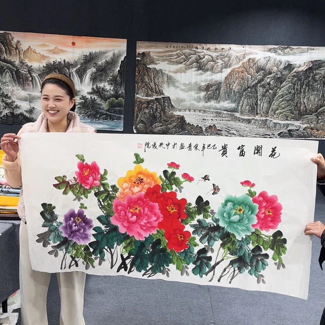 国画超级好看的一幅国画作品