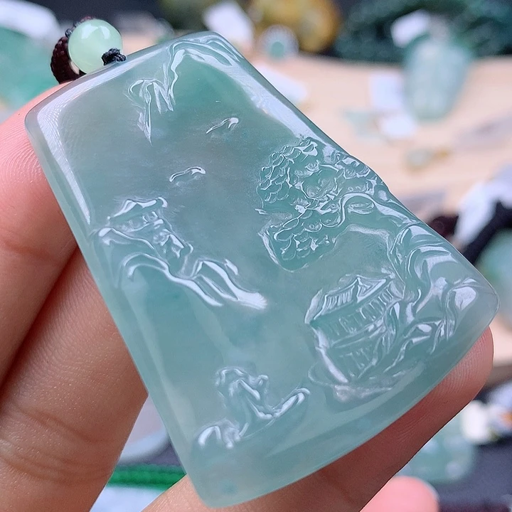 【闪购商品】翡翠颈饰未镶嵌翡翠吊坠