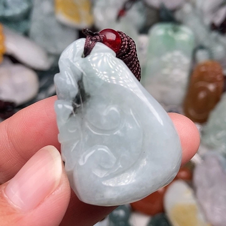 颈饰未镶嵌翡翠翡翠