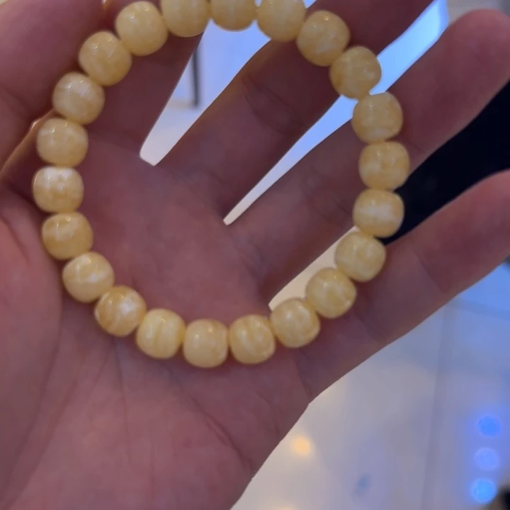 手链琥珀未镶嵌大*蜜蜡